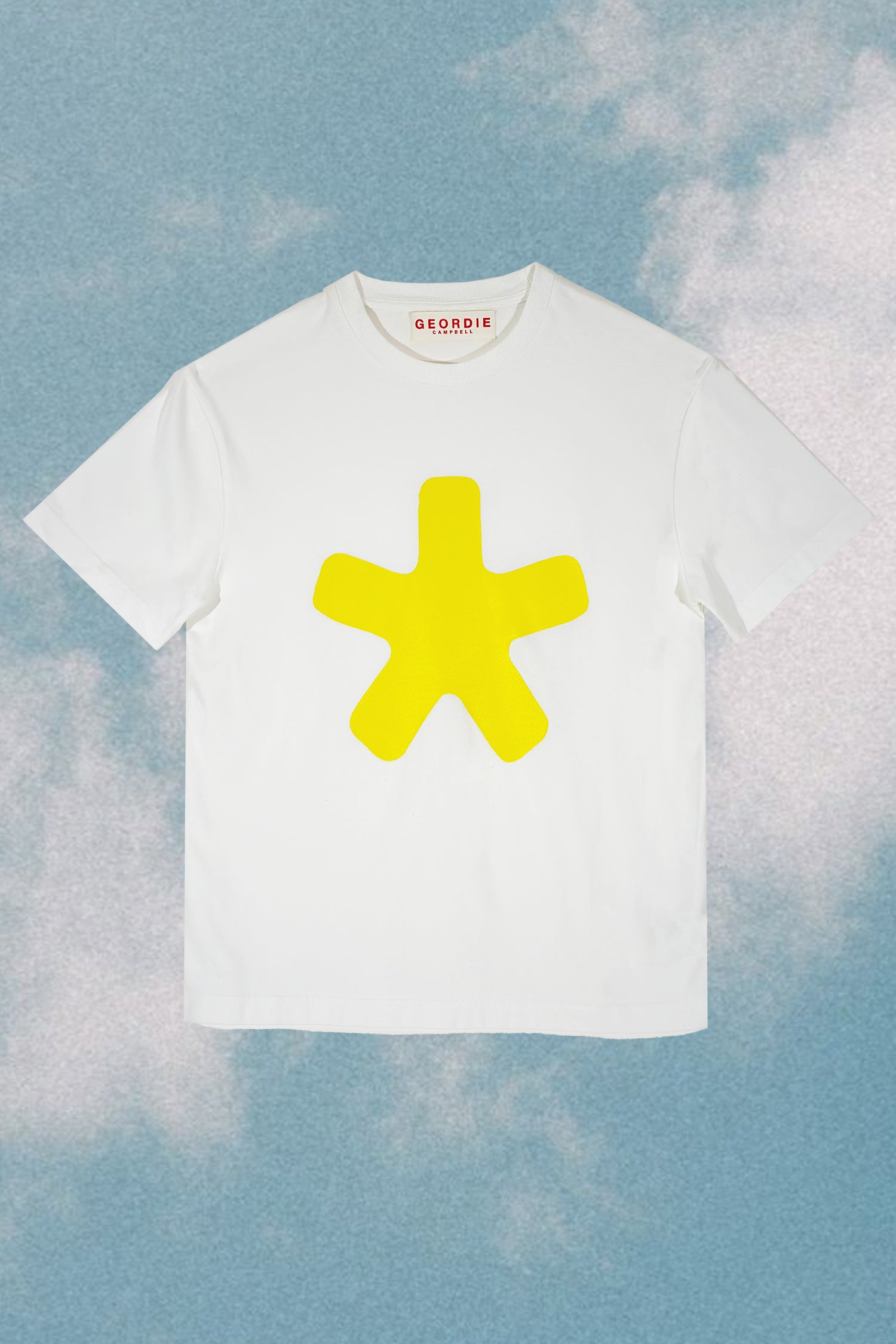 Asterisk Tee White