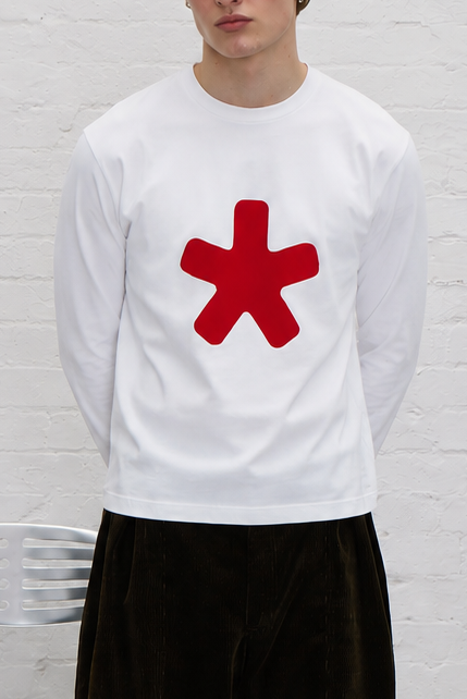Asterisk Long Sleeve Tshirt