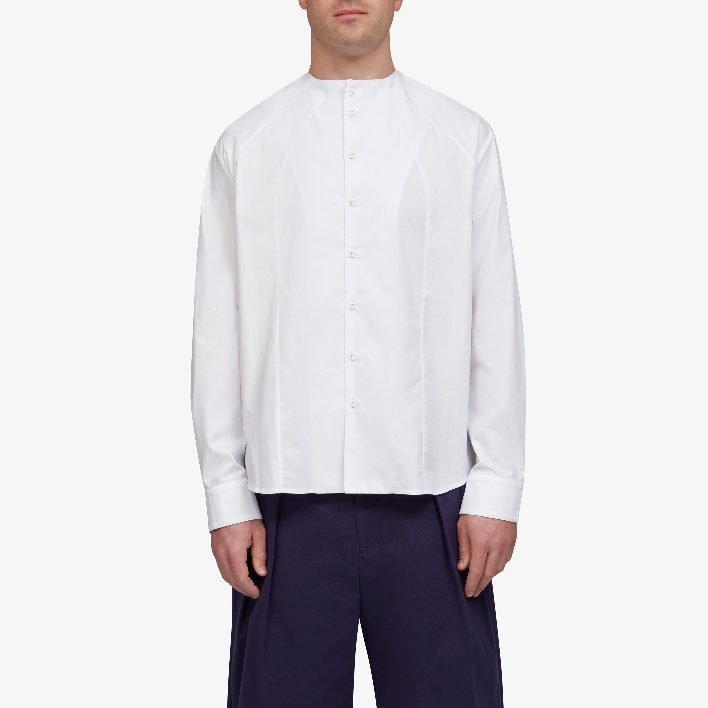 Line Shirt in White