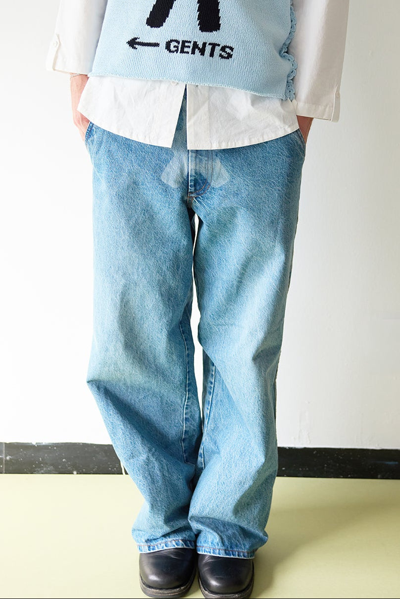 Asterisk Trousers Denim