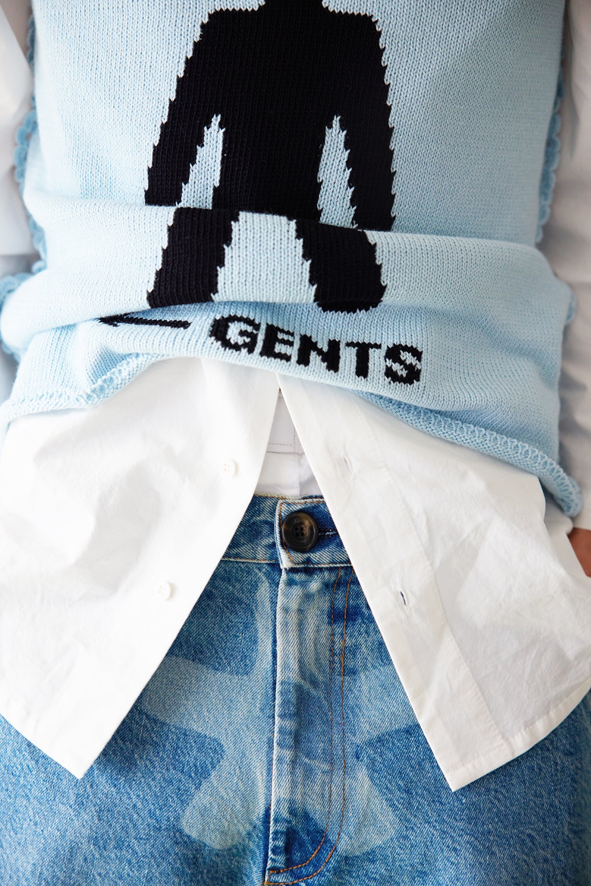 Asterisk Trousers Denim