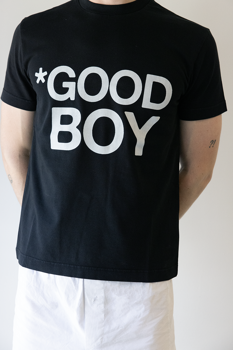 *Good Boy Tee Black