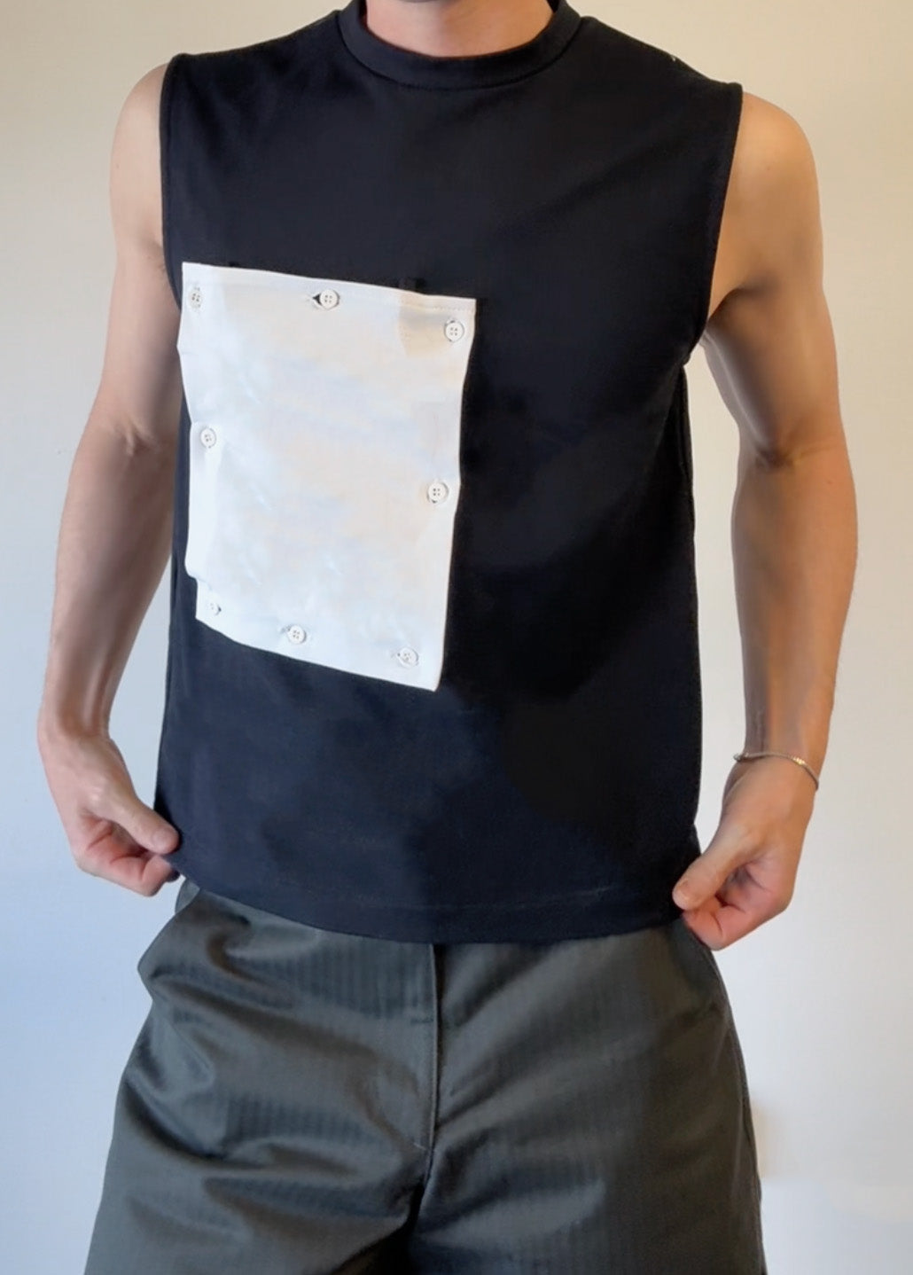 Window Vest Navy