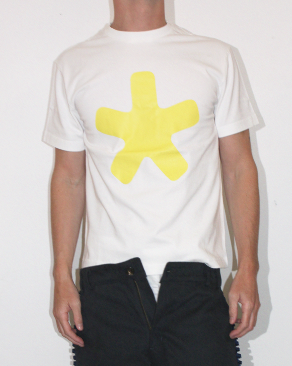 Asterisk Tee White