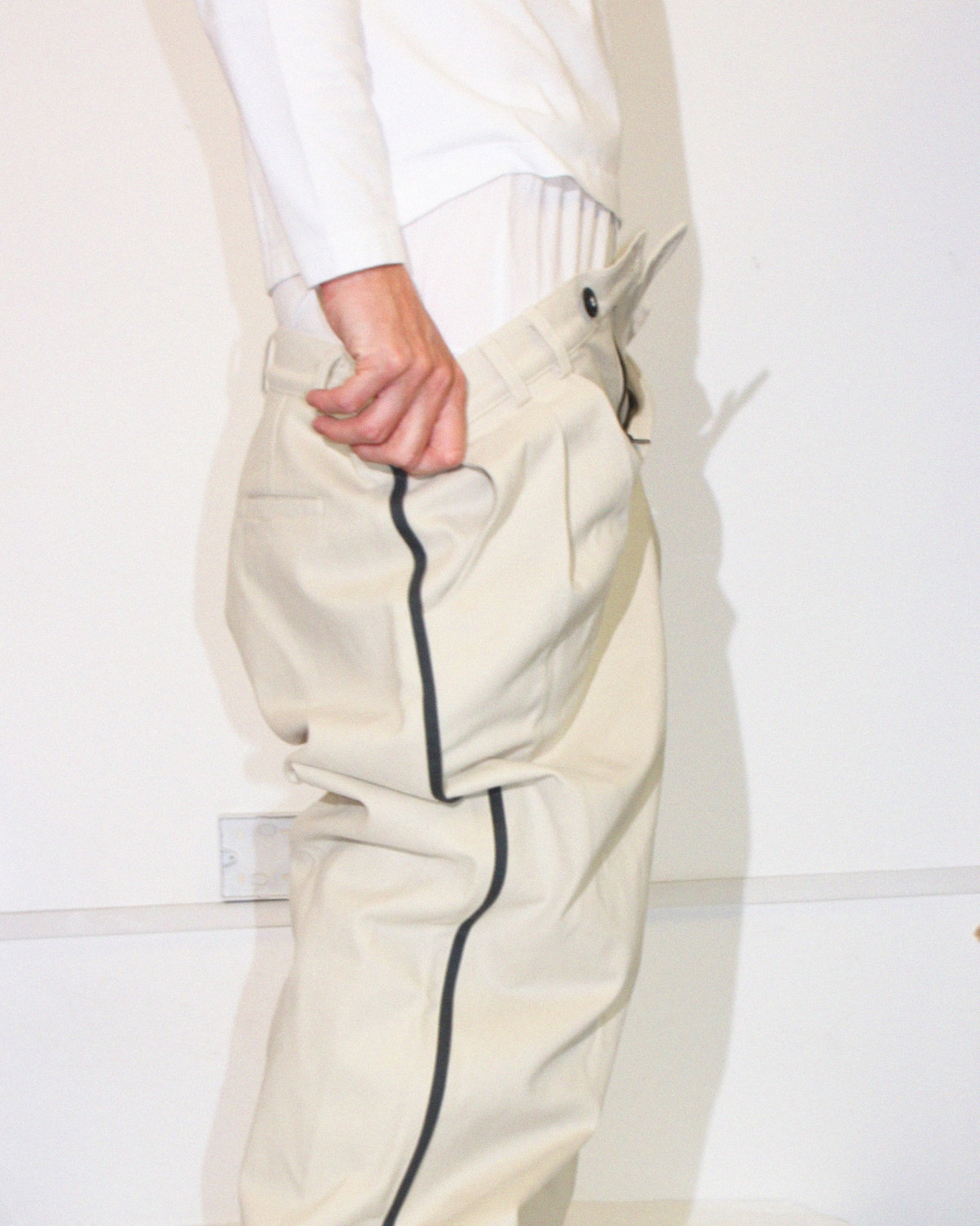 Double Pleat Trousers