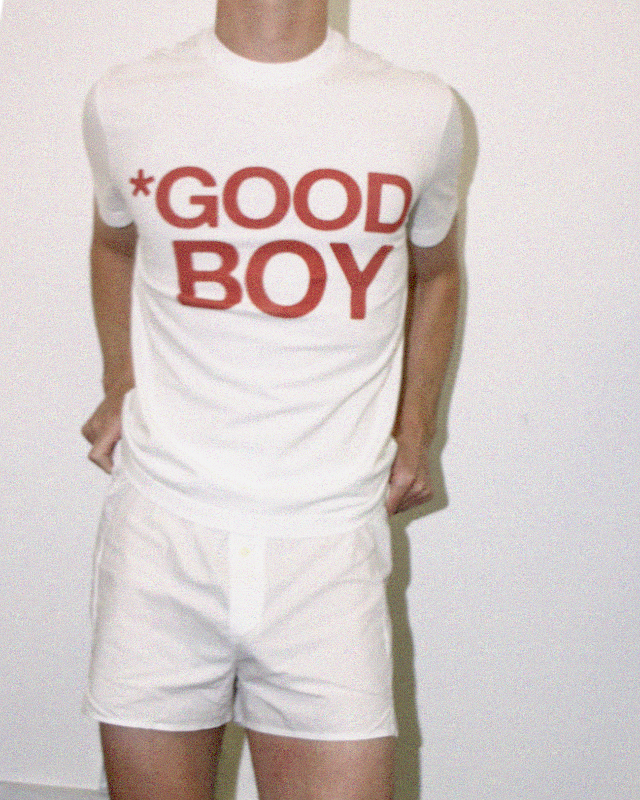 *Good Boy Tee White