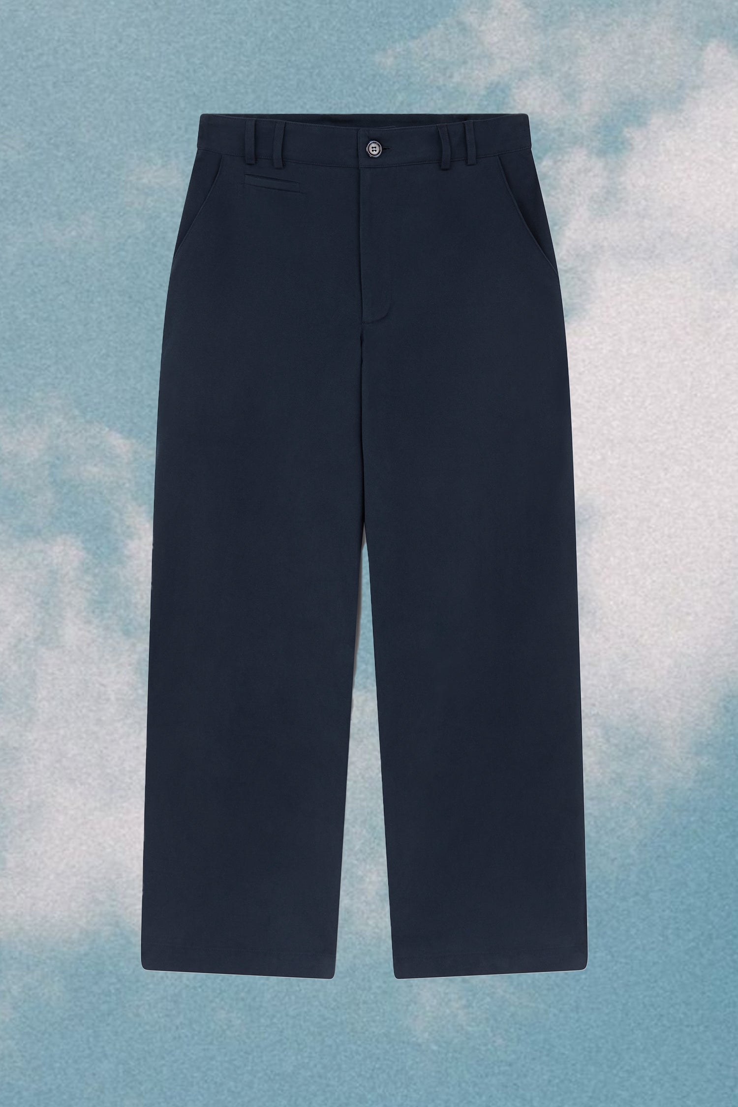 Coin Pocket Trousers Navy